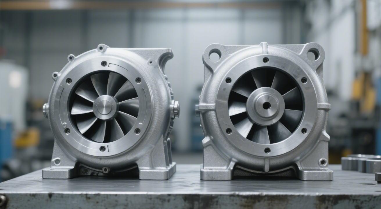 Pompe cu rotor deschis vs pompe cu rotor închis