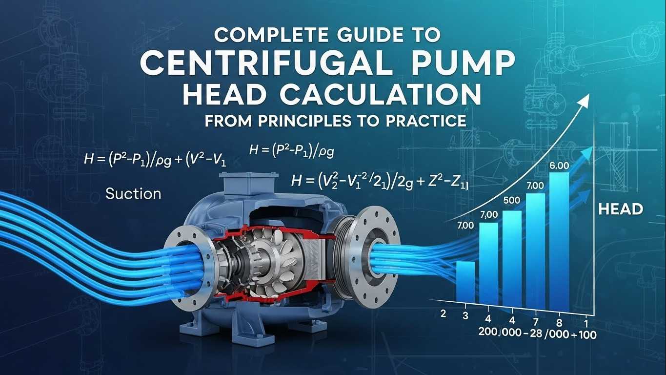Ghid complet pentru calculul capului pompei centrifuge: de la principii la practică
