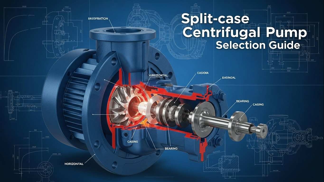 Ghid de selecție a pompei centrifuge cu carcasă divizată