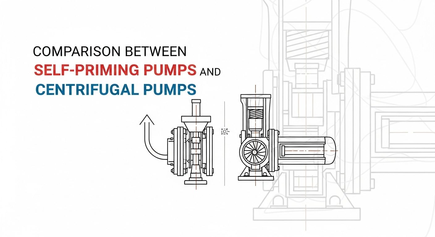 Comparație între pompele cu autoamorsare și pompele centrifuge