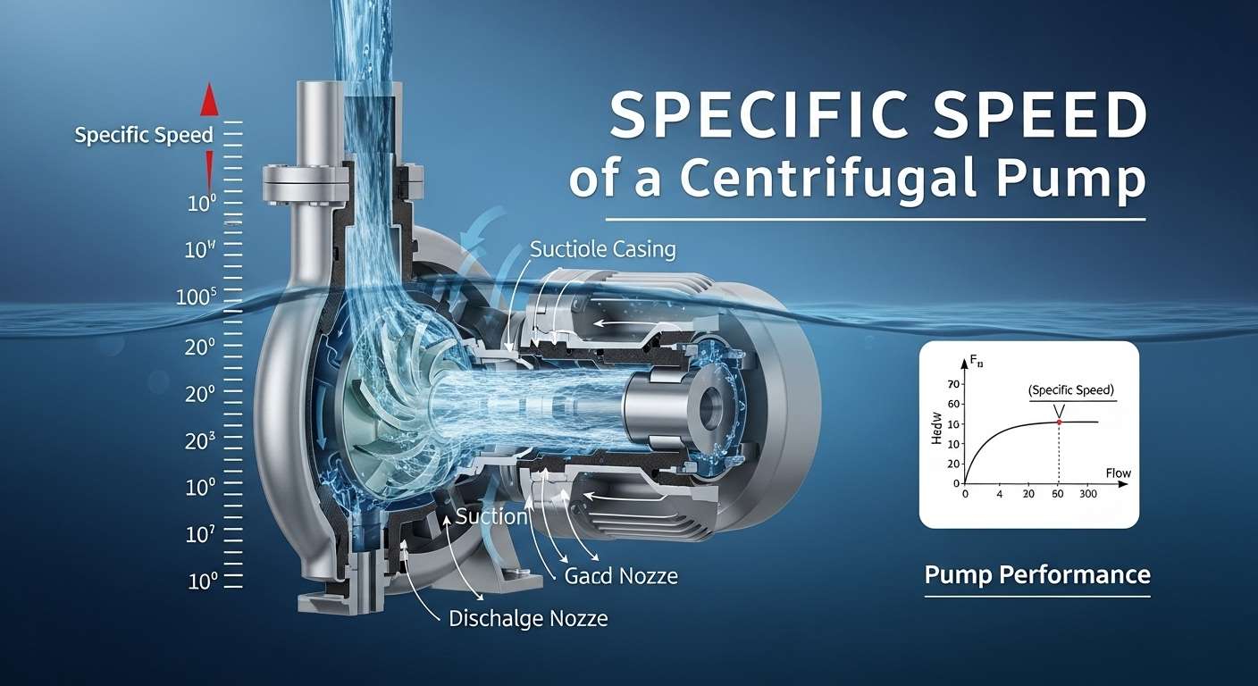 Care este viteza specifică a unei pompe centrifuge?