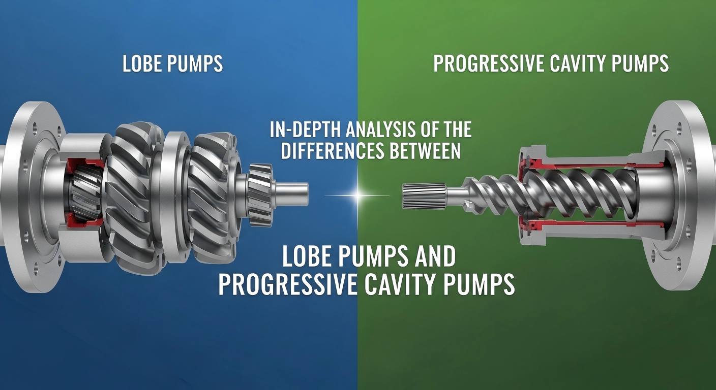O comparație cuprinzătoare: pompe cu rotor vs pompe cu șurub