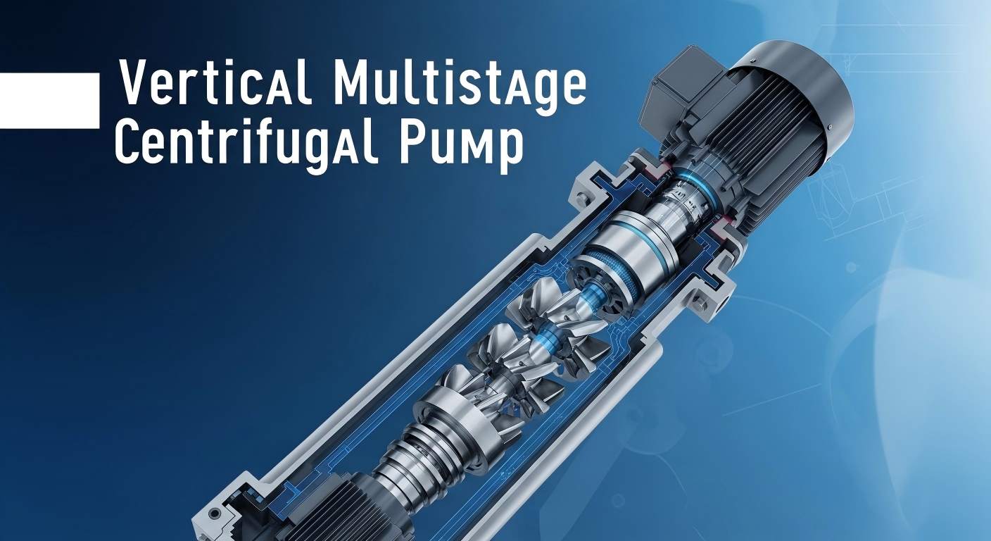 Ce este o pompă centrifugă verticală cu mai multe trepte?