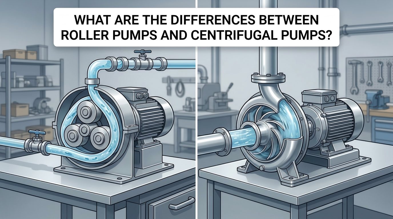 Care sunt diferențele dintre pompele cu role și pompele centrifuge?