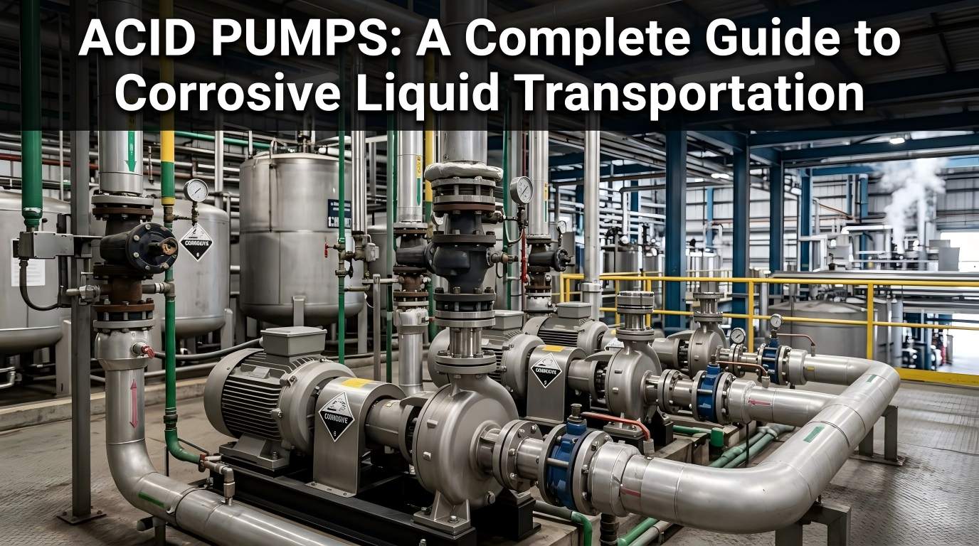 Pompe de acid: un ghid complet pentru transportul lichidelor corozive