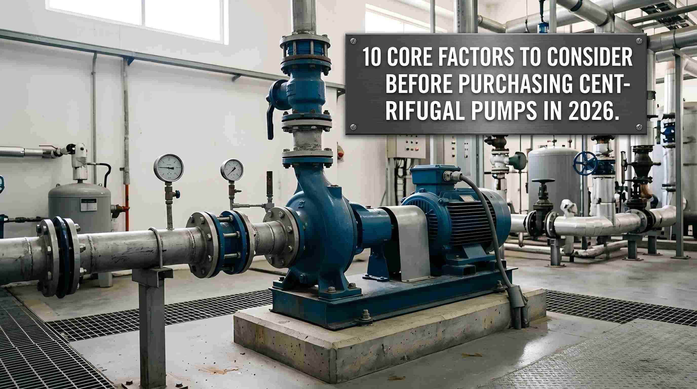 10 factori de bază de luat în considerare înainte de a cumpăra pompe centrifuge în 2026