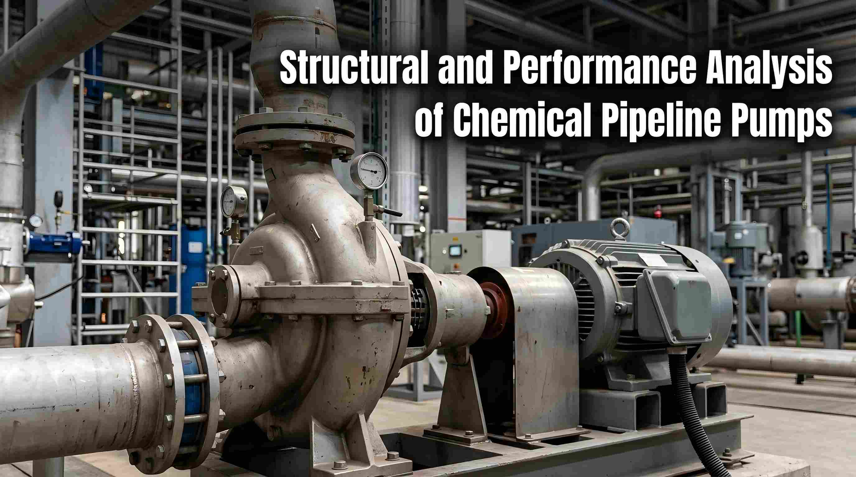 Analiza structurală și de performanță a pompelor de conducte chimice