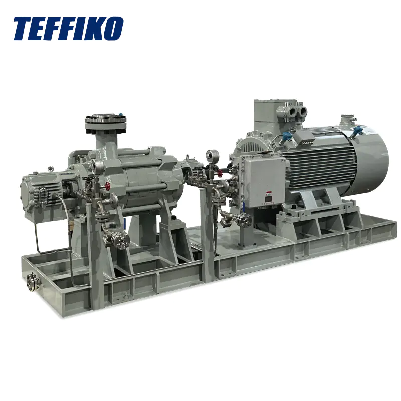 API între pompele centrifuge de tip rulment